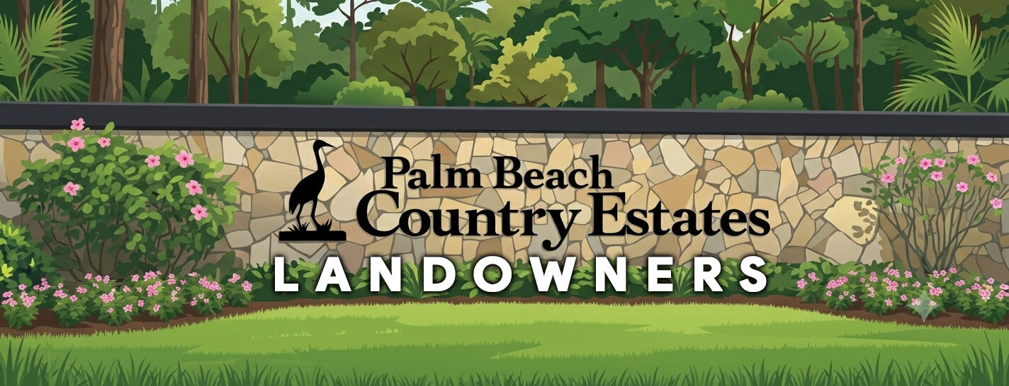 Palm Beach Country Estates Landowners